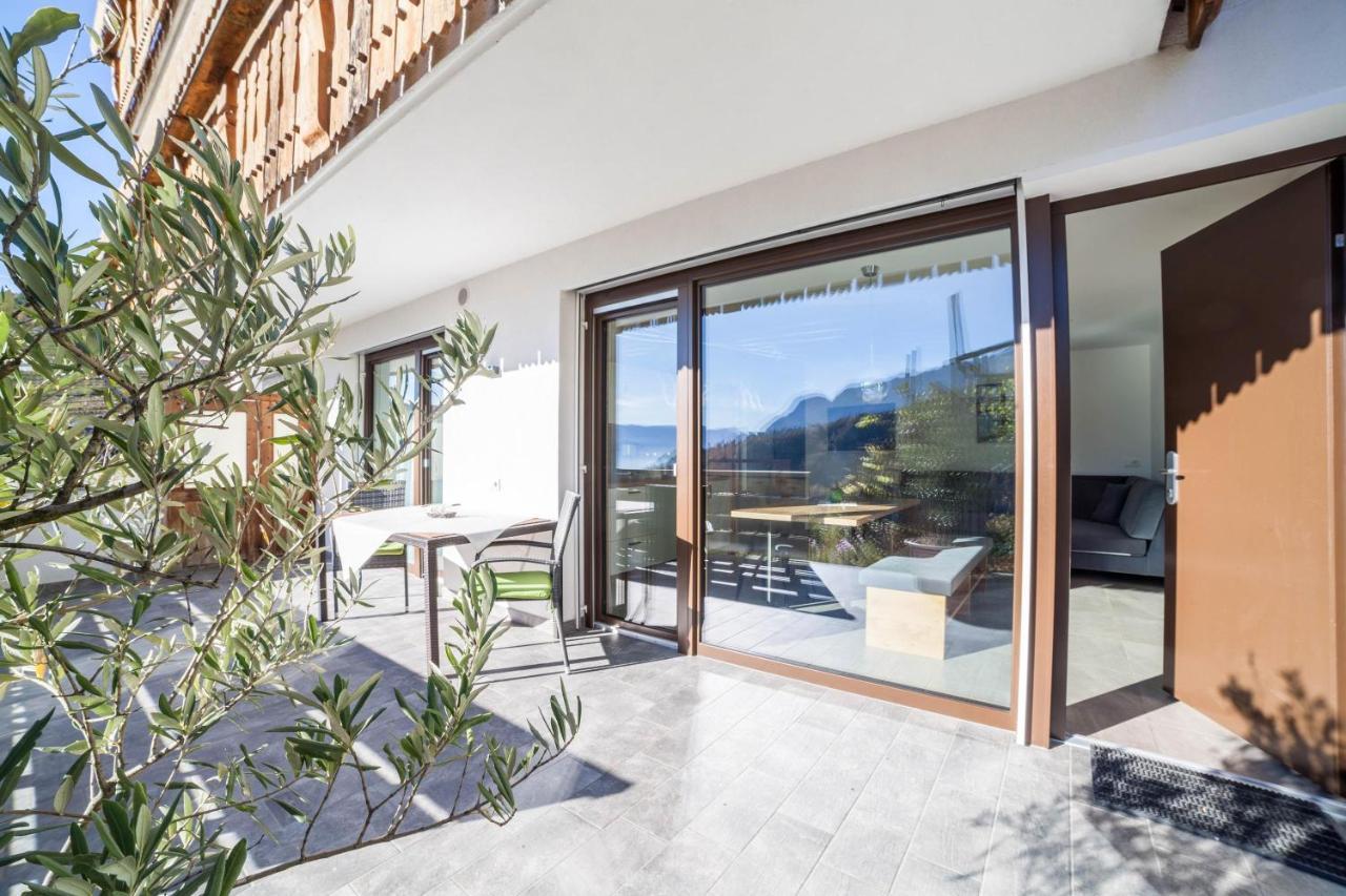 Oberegghof Ferienwohnung Garten Rifiano Exterior foto